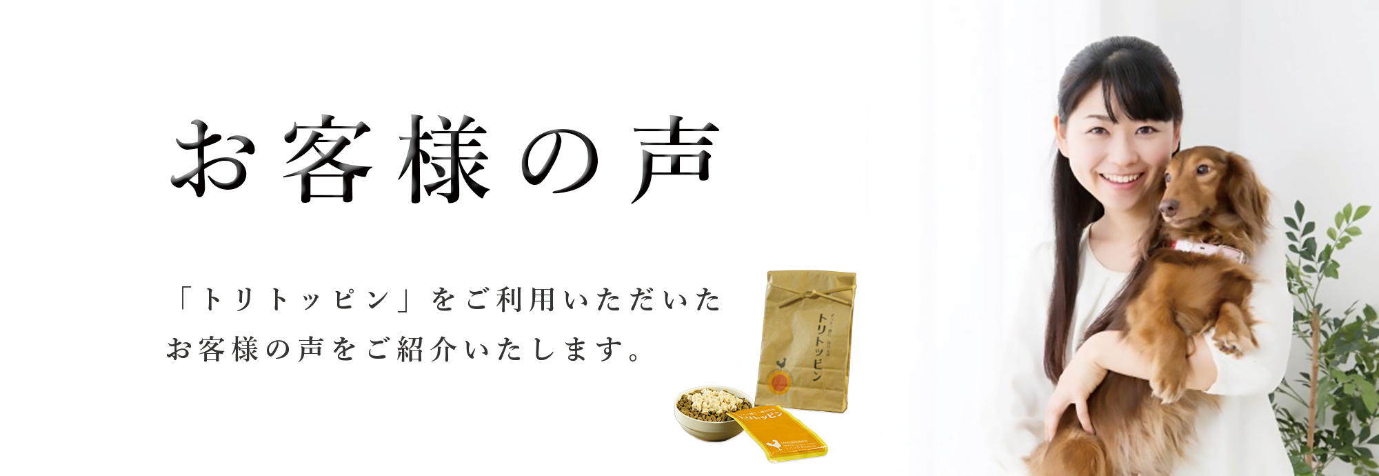お客様の声 日優犬高松をご利用いただいたお客様の声をご紹介